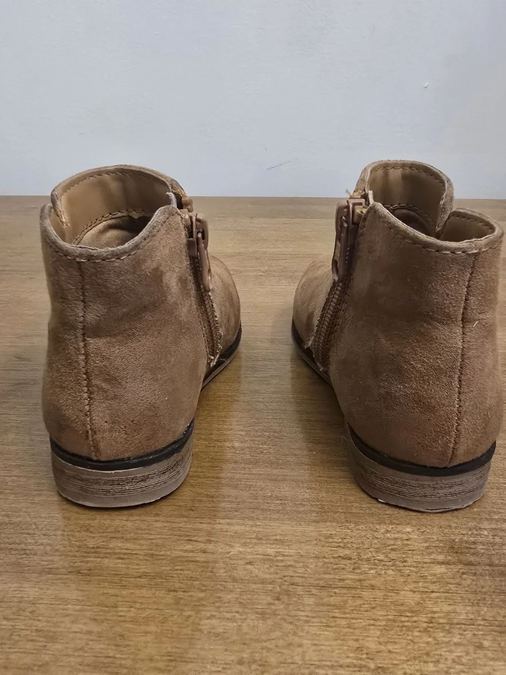 Cat&Jack ,Toddler, 6, Tan Suede Ankle Boots